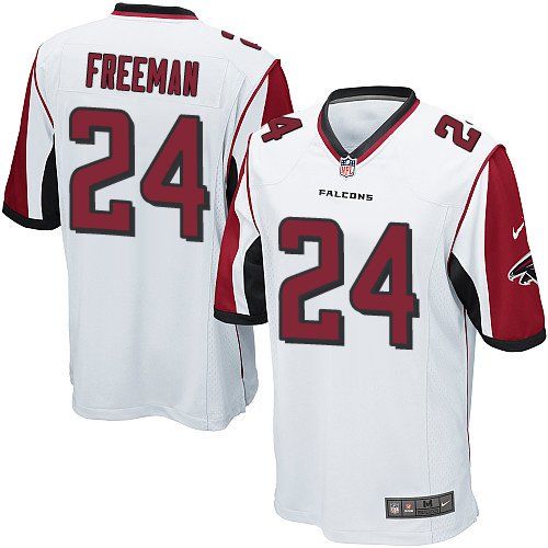 Nike Falcons #24 Devonta Freeman White Youth Stitched NFL Elite Jersey
